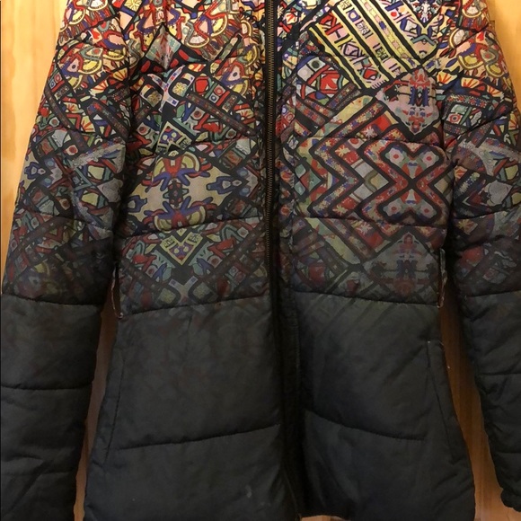 Psychedelic ski jacket - Picture 4 of 7